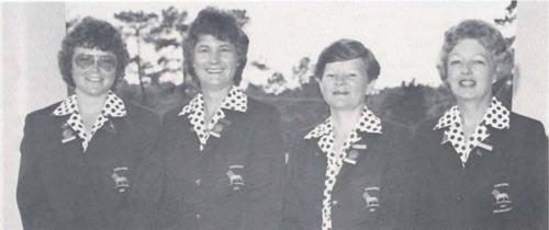 Vivienne Browning, Linda Turnbull, Rowena Wepener, Ann Swift